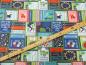 Preview: Patchworkstoff mit Bücher und Buchcover bunt von Lewis and Irene aus der Serie Bookworm