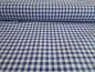 Preview: Baumwollstoff, karo 0,5cm, blau