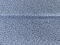 Preview: Stoff. Lecien. Kleine Blumen in der Farbe jeansblau.