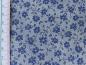 Preview: Patchwork. Detailansicht mit Maß. Kleine blaue Blüten von Lecien.