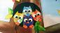 Preview: Patchwork Panel von Quilting Treasures aus der Serie Owl in the Family. Detail 4 Eulen.
