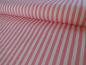 Preview: Baumwollstoff, Streifen 0,5cm, rosa