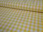 Preview: Baumwollstoff, Karo,0,5cm, gelb