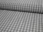 Preview: Baumwollstoff, Karo,0,5cm, grau