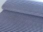 Preview: Baumwollstoff, karo 0,5cm, marine blau