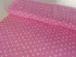 Preview: Baumwollstoff, Sterne,0,9cm, rosa