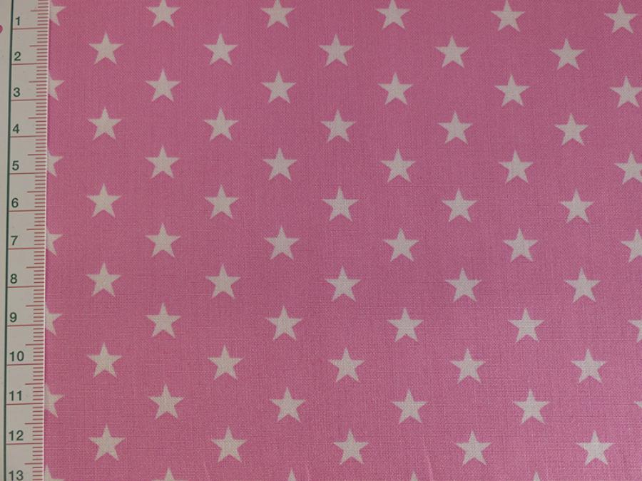 Preview: Verschiedene Baumwollstoffe in rosa.
