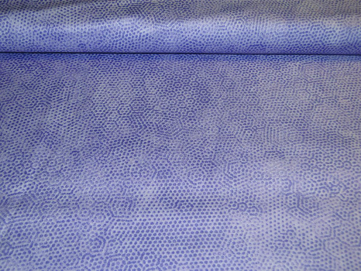Stoff. Meterware lila mit kleinen Punkten. Dimples.
