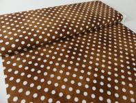 Daily Grind Punkte braun - von Quilting Treasures