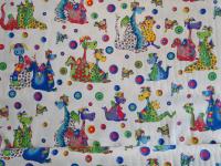 RAR Abschnitt 90cm - süße Drachen Dinos von RJR Fabrics