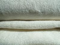 Teddy Plüsch Fleece wollweiß